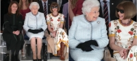 kralicata elizabeta prvpat se pojavi na modnata nedela vo london foto 001 copy povekje