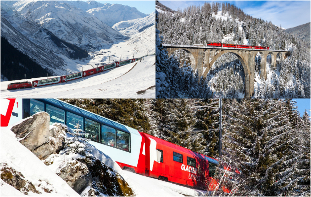 Foto prikazna dozivejte gi svajcarskite alpi so najbavniot ekspresen voz vo svetot 7