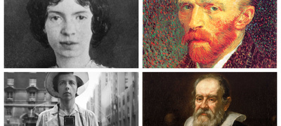 Vinsent Van Gog Emili Dikinson Galileo Galilej Ovie slavni licnosti stanaa popularni po smrtta poveke