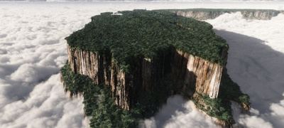 Planinata Roraima Lebdeckiot ostrov obvitkan vo misterija poveke