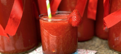 recept za domasen sok od jagodi od 4 sostojki povekje