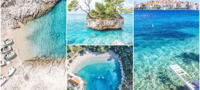 beskonechno morsko sinilo instagram profil ve vodi na proshetka niz hrvatskite plazhi foto 01 povekje