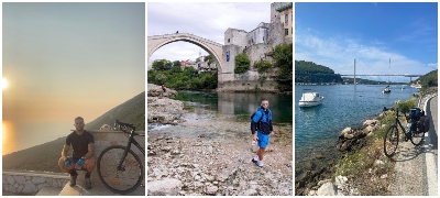 dime trajanovski so velosiped niz vrna gora hrvatska i bosna a mozebi nekogas ke go obikoli i celiot svet 8