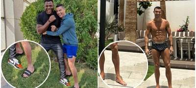 Зошто Кристијано Роналдо ги лакира ноктите на стапалата со црн лак?