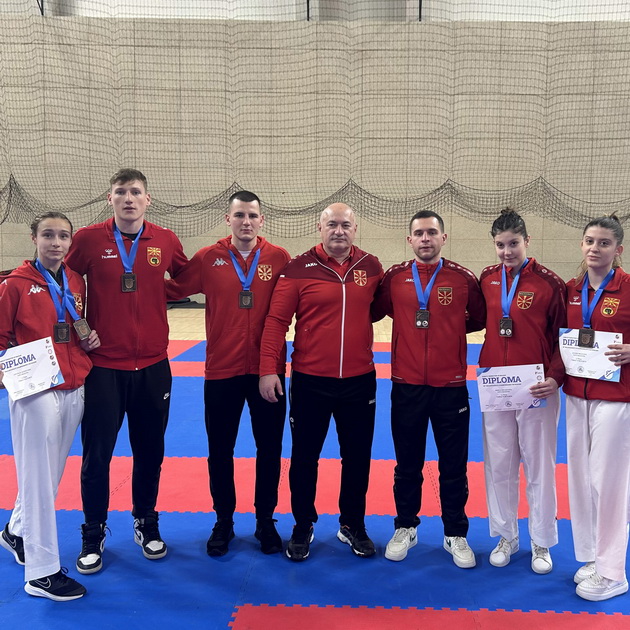 sedum medali za karatistite na makpetrol na balkanskoto prvenstvo vo crna gora 01
