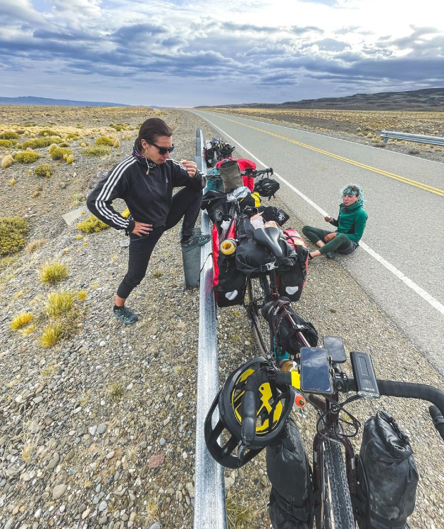 ivana i manu za patuvanjeto niz patagonija so tocak izvozrvme 2460 km za skoro dva meseci a za vakvo patuvanje mora da si fizicki i psihicki podgotven 10