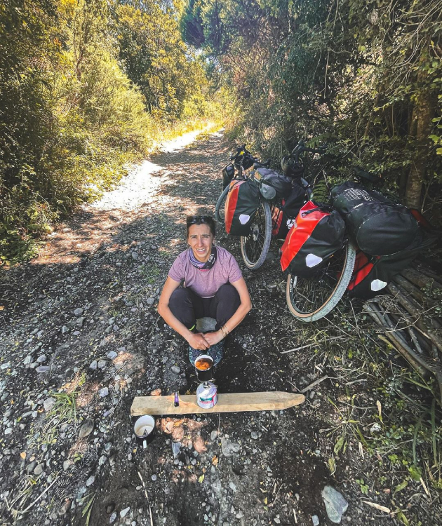ivana i manu za patuvanjeto niz patagonija so tocak izvozrvme 2460 km za skoro dva meseci a za vakvo patuvanje mora da si fizicki i psihicki podgotven 16