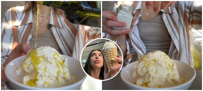 Омилениот сладолед на Дуа Липа е хит на ТикТок – ванила со маслиново масло и сол 