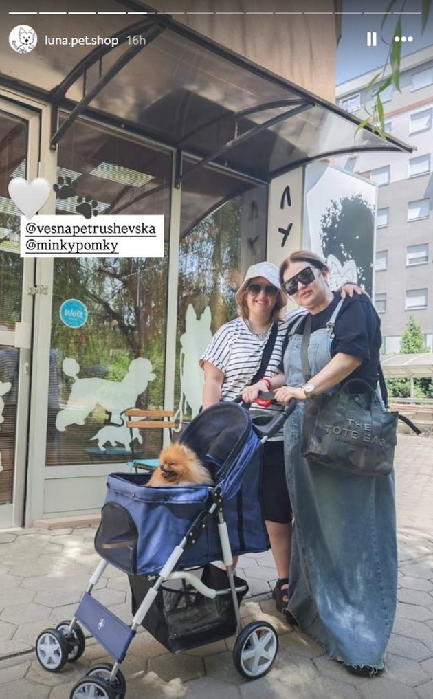 vesna-petrushevska-uzhiva-so-kjerkata-mina-i-mu-kupi-kolichka-za-proshetki-na-svoeto-kuche-minki-foto-12.jpg