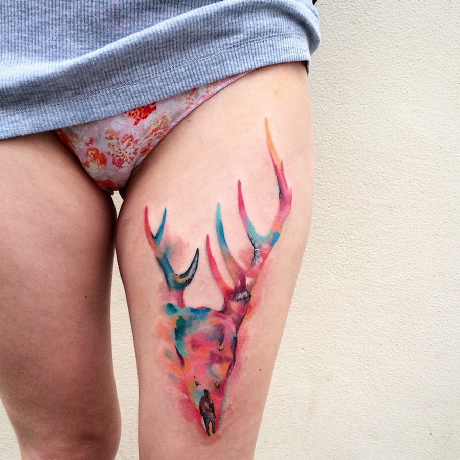 Anime Pussy Tattoo