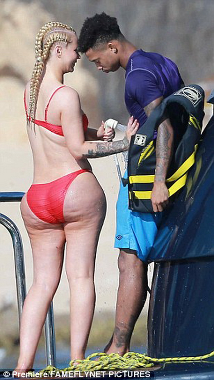 Iggy azalea in thongs